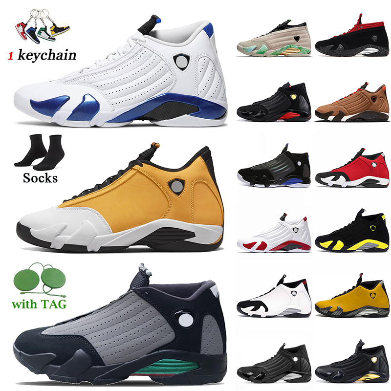 

Top Fashion Jumpman 14 Men Basketball Shoes 14s Ginger Particle Grey Hyper Royal Alternate Thunder SE Black Red Lipstick Fortune Winterized Mens Trainers Sneakers, B32 hyper royal 40-47