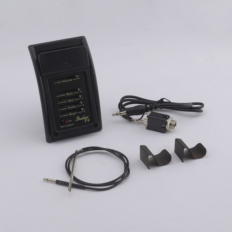1 whole Set Original Genuine Germany Shadow P4 EQ Acoustic Guitar Pickup Preamp Wide Pickup-image-728284993