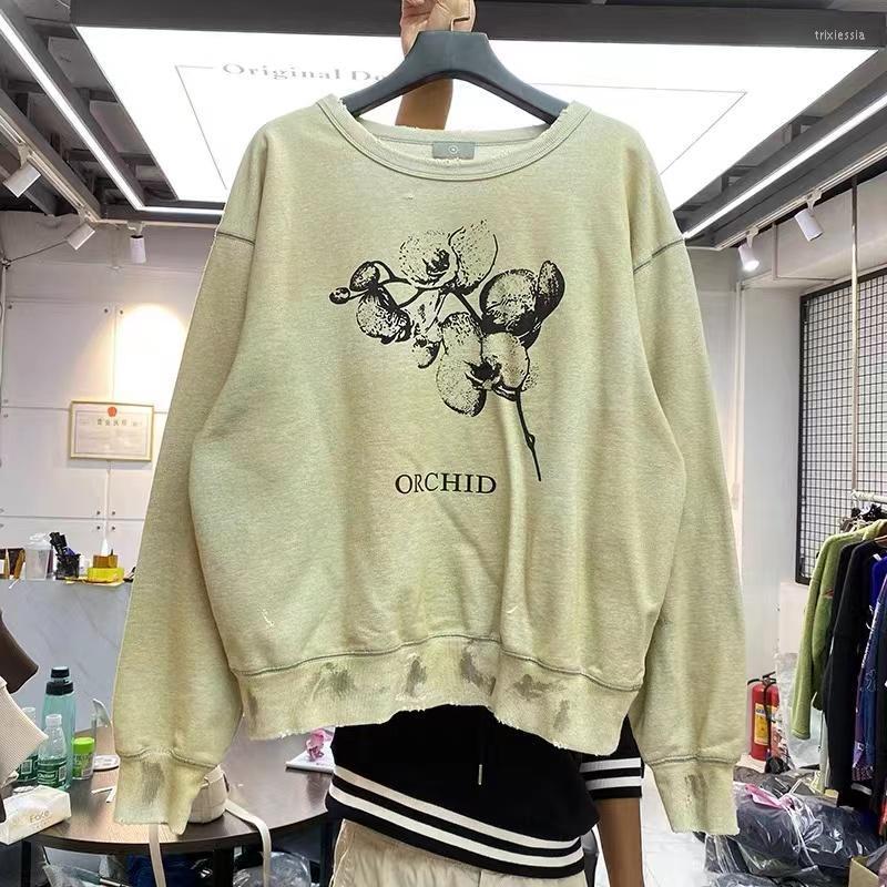 

Men's Hoodies & Sweatshirts Vintage Graffiti Ripped Oversize HoodieMen's Trix22, Apricot