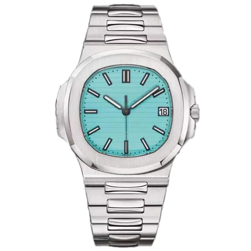 

caijiamin-2022 mens automatic mechanical watches Full stainless steel strap Tiffany blue face super luminous waterproof wristwatch montre de luxe, Tool