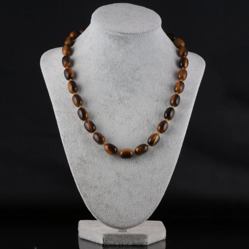 

Pendant Necklaces Pupa-Shaped Beaded Necklace Natural Stone Malachite Rose Quartz Spacer Beads Choker For Unisex Jewelry Gift 10x14mmPendant