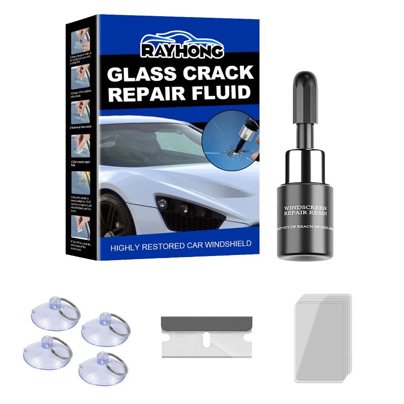 

Car Cleaning Tools Windshield Glass Repair Kit Crack Liquid DIY Auto Window Tool Scratch Restore