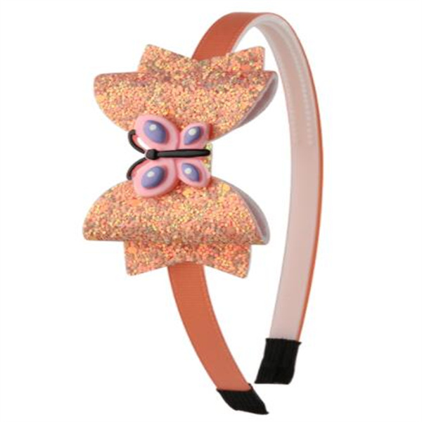 

Gradient Sequin bowknot children's party rainbow bowknot Headband Headdress s6, Photo
