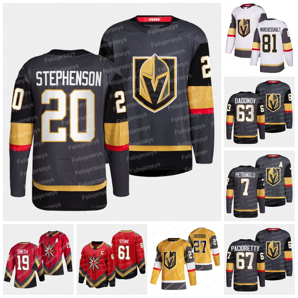 

Chandler Stephenson Vegas Golden Knights Jersey Jonathan Marchessault Shea Theodore Alex Pietrangelo Reilly Smith Evgenii Dadonov Nicolas Roy Max Pacioretty, Purple mens s-xxxl