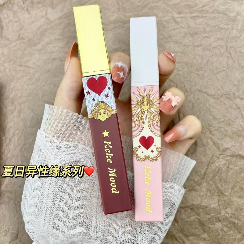 

Lip Gloss Circus Matte Glaze Lipstick Velvet Long Lasting Kawaii Lazy Korean Lipsticks Nutritious Female Makeup SetLipLip, 01