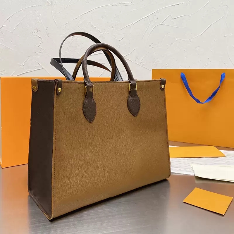 

ONTHEGO On thego Women Fashion Designers Crossbody Bags Womens Handbags Purse Ladies Casual Tote PVC Leather Shoulder bag Big Shopping bags, Brown