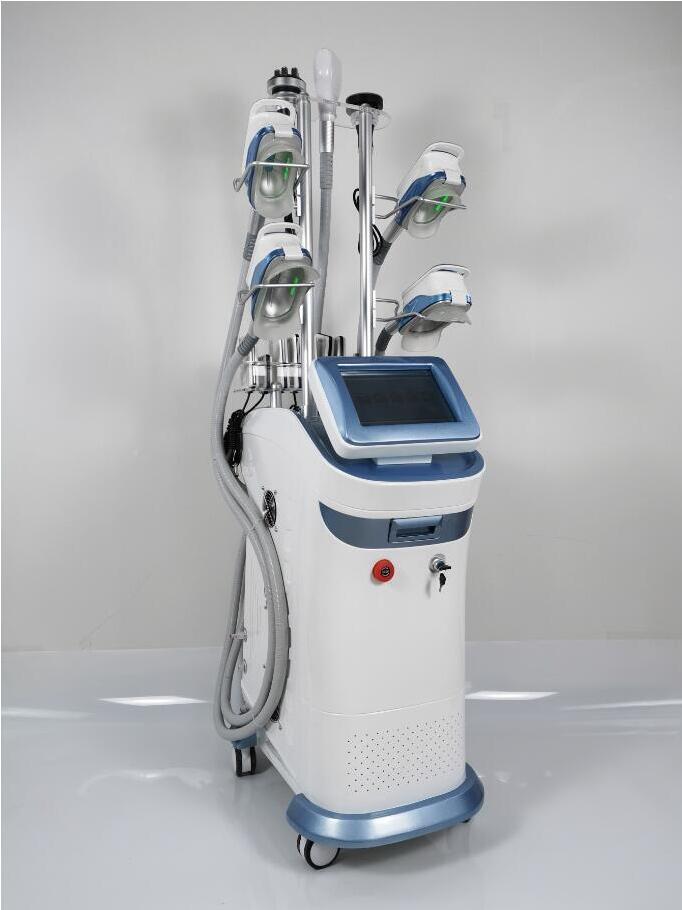 Powerful 360 Degree Cooling Cryo 5 handles cryolipolysis working double chin removal weight reduce laser fat freezing shaping cavitation machine