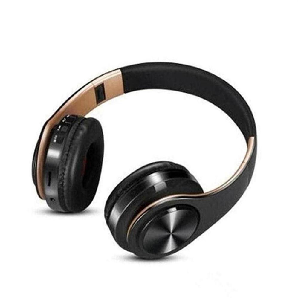 

wireless headphone stereo bluetooth earphones foldable earphone animation showing support tf card buildin mic 3 5mm jack for huawe1986, 6#grey gold