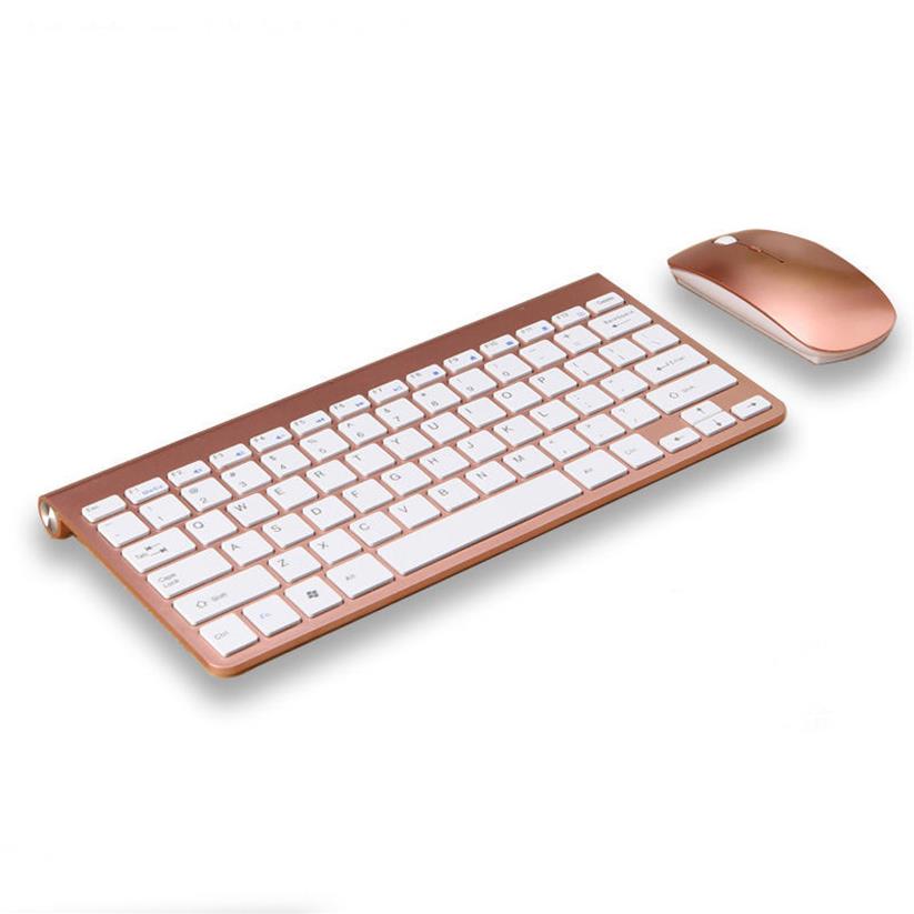 

Wireless Keyboard Mouse Combos 2 4GHz Portable Mini Keyboards and Mice Kit 279b