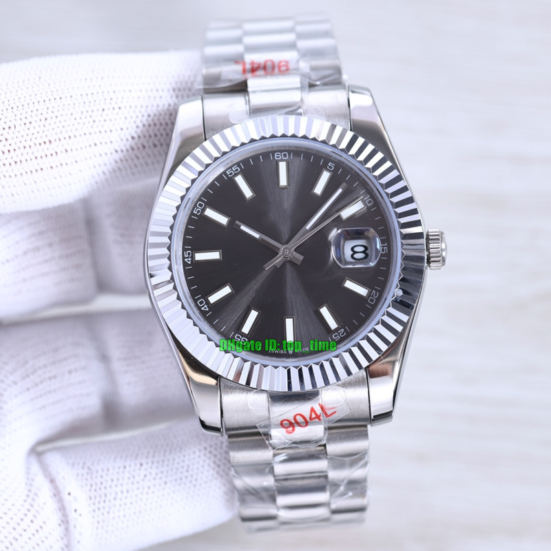 

15 styles High Quality Watches 126334 41mm Day-date A2813 Automatic Mens Watch Sapphire Mirror Gray Dial Stainless Steel Bracelet Gents Wristwatches, Vip