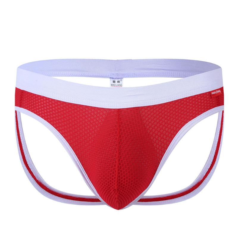 

Underpants Mesh Mens Briefs Sexy Gays Underwear Open Back Men Brief Jockstrap Sissy Panties Pouch Male UnderpantsUnderpants, Green