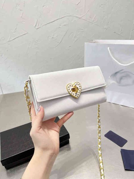 

Shoulder Bags Designer Love Envelope Gold Chain One Luxurys Designers Cute Coin Purse Hbag Tote Wallets Cro Body