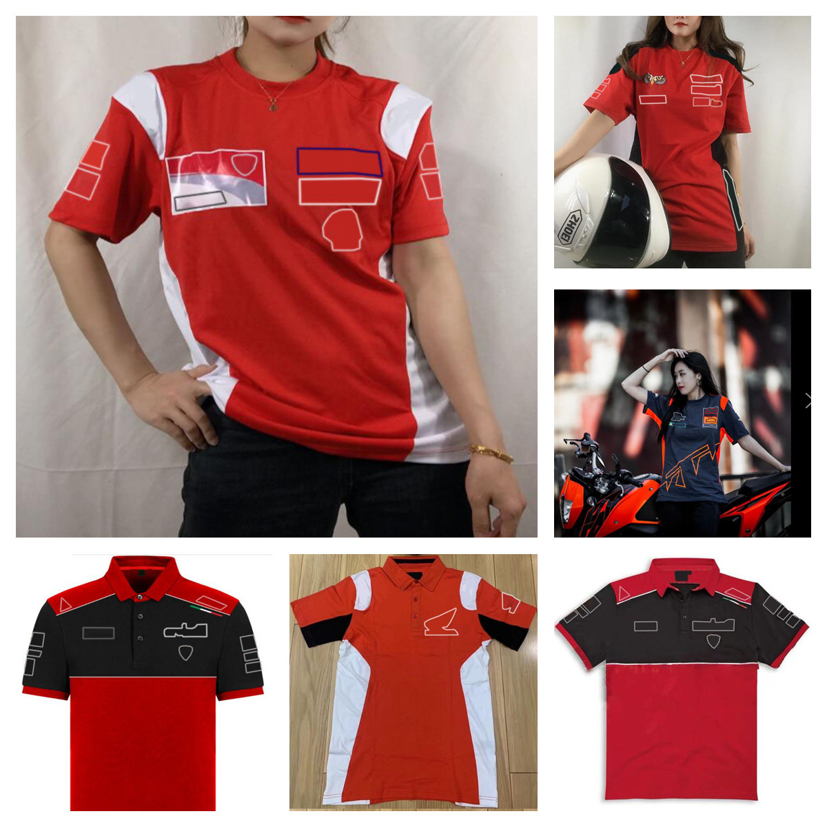 

F1 Formula One racing POLO shirt team short-sleeved shirt same style customization