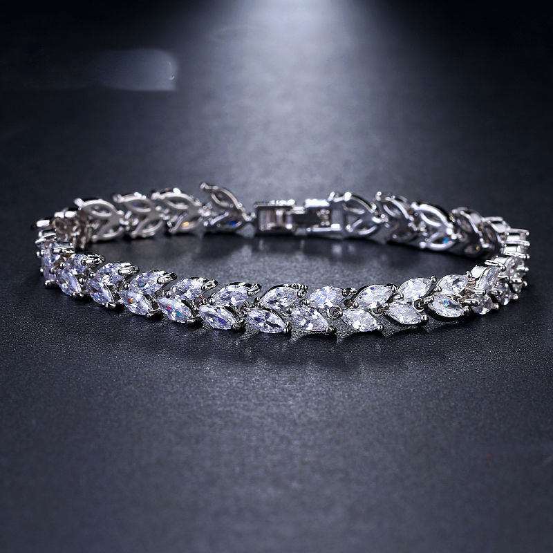 

Tennis Bracelets man cz diamond Fashion bracelet jewelry Designer 7.5inch+extension buckle Cubic Zirconia Valentines Day Women Men tennis Link Chain bangles