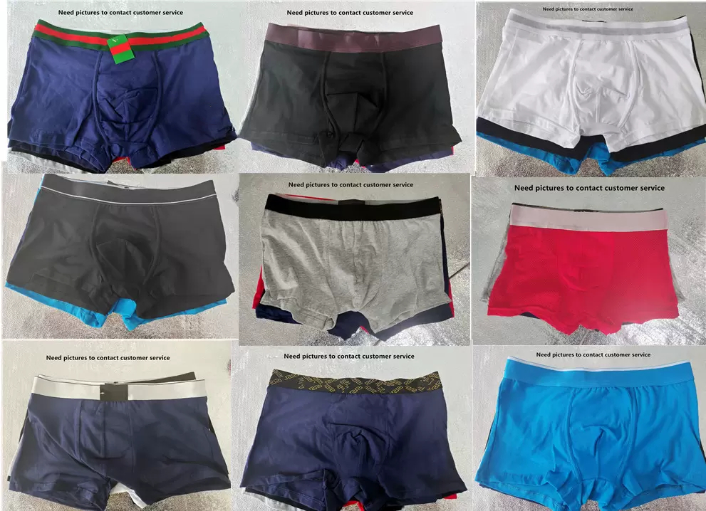 

Mens underwears classic cotton Underpant Fashion Boxers Breathable Boxer Man Underpants Classic Letter Sexy Tight Waist Underwear Men