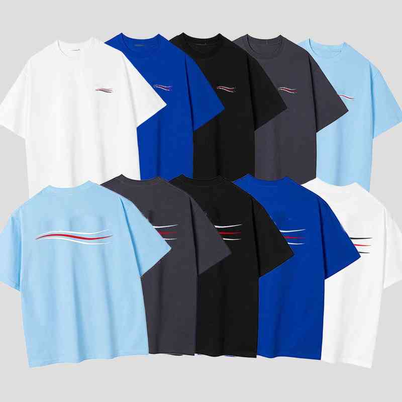 

Designer Luxury Summer Classic Back Letter Printed T Shirt Mens And Womens Couple Loose Cotton Tee Various Styles Oversized M-5XL, 00