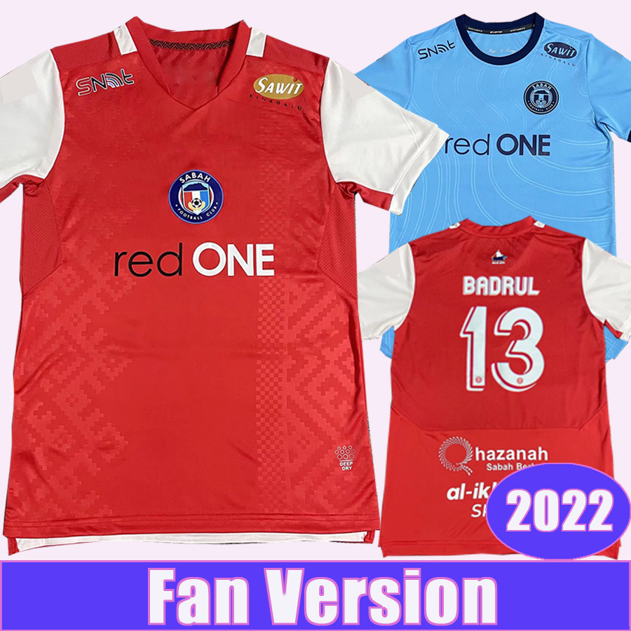 

2022 Sabah Mens Soccer Jerseys PARK BADDROL KAGAYAMA RIZAL DOMINIC SADDIL Home Away Football Shirt, Qm8430 2022 home no patch