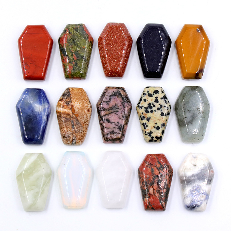 

30*19MM Natural Crystal Stone Ornaments Carved Reiki Healing Quartz Mineral Tumbled Gemstones Hand Home Decor