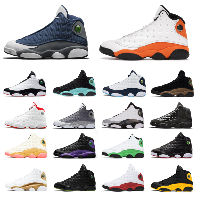 

New Men Women Basketball Shoes 13s Hyper Royal Playoffs Black Cat Reverse He Got Game 13 Outdoor Mens Trainers Sports Sneakers 36-47, 40-47 island green