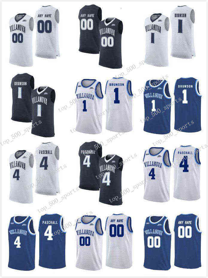 

Custom Villanova Wildcats White Any Name Any Number Navy Blue #10 Donte DiVincenzo Stitched NCAA College Basketball Jerseys -3XL, Colour 4