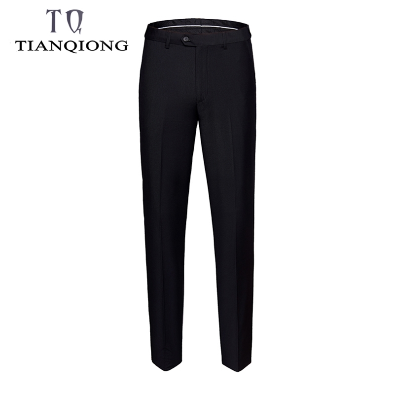 

Men's Pants Suit Fashion Elegant Mens Dress Solid Color Straight Long Trousers Slim Fit Formal Black 220826gx, 911