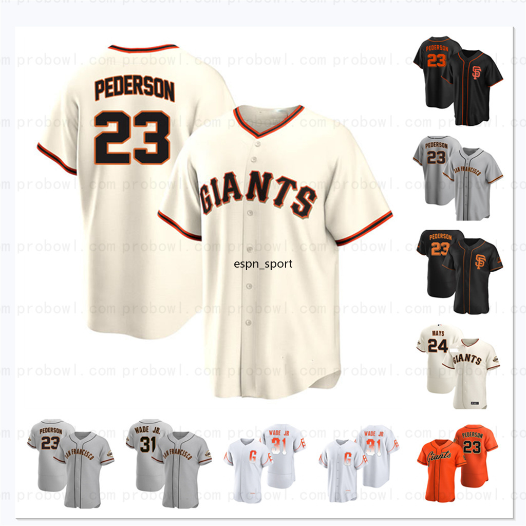 

SF Giants LaMonte Wade Jr Jersey Joc Pederson Buster Posey 2022 Jerseys Mike Yastrzemski Logan Webb Brandon Crawford Darin Ruf Belt Barry Bonds Joey Bart Men Women Kid, Cool base mens