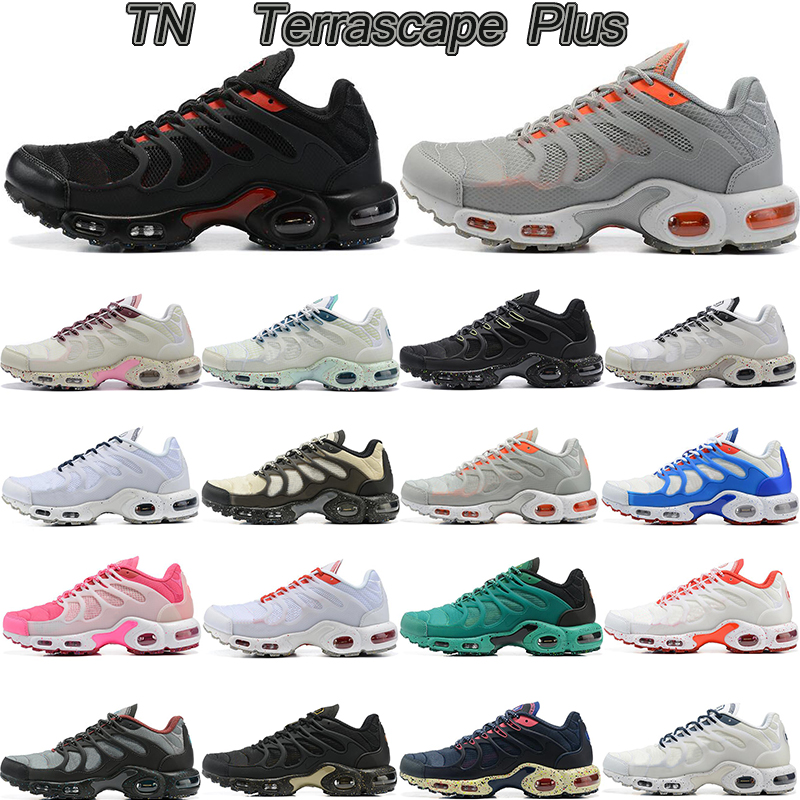 

2022 New Tn Terrascape Plus shoes For Men women Navy and Peachy Hues Grey Orange mens Black Red Surfaces in Green trainers Sports Sneakers 36-46, Please leave a message