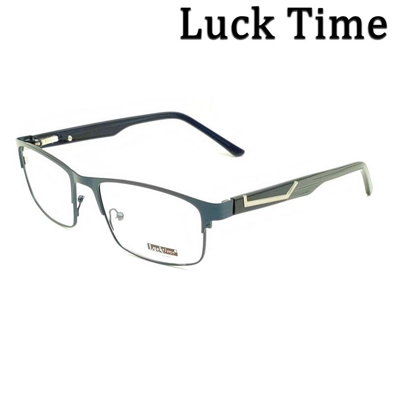 

Fashion Sunglasses Frames Luck Time 2022 Metal Glasses Frame Men Square Eyewear Full Optical Prescription Eyeglasses #1735