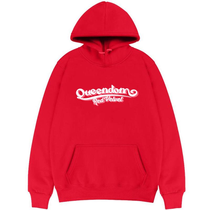

Men's Hoodies & Sweatshirts Kpop Red Velvet Hoodie Unisex Long Sleeve Men Women Pullover Harajuku Streetwear 2022 Queendom Clo 100-4XL Overs, Black