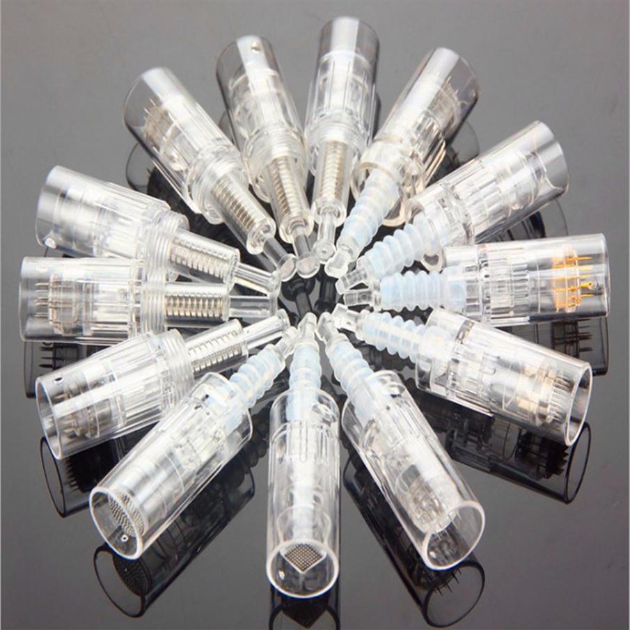 

Microneedling 1/3/5/7/9/12/36/42 Pins Round Nano Needle Bayonet Port And Screw Port Cartridge For MYM Derma Pen Mocroneedle Roller182T
