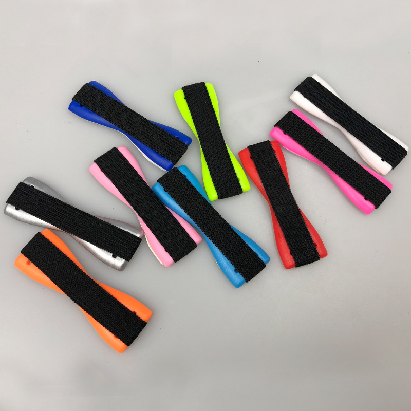 

Finger Grip Elastic Band Strap Universal Moblie Phone Holder with Stand for Apple Phone Samsung Smartphones Tablets, Mixed color