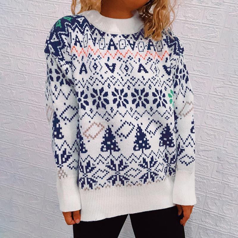

Women' Sweaters Women Fuzzy Coat Women' Stylish Christmas Sweater Round Neck Long Sleeve Casual Patterns Printed Button UpWomen' Perf, Blue