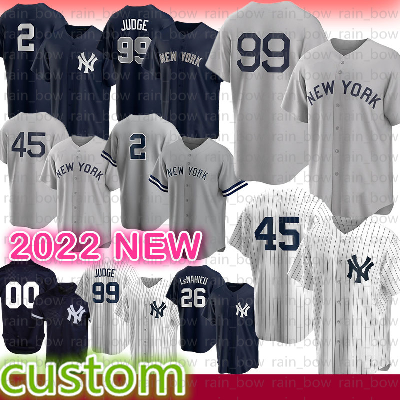 

New York''Yankees''Baseball Jersey 99 Aaron Judge 45 Gerrit Cole Anthony Rizzo Derek Jeter DJ LeMahieu Josh Donaldson Giancarlo Stanton Gleyber Torres Gallo, Youth(size:s-xl)yangji