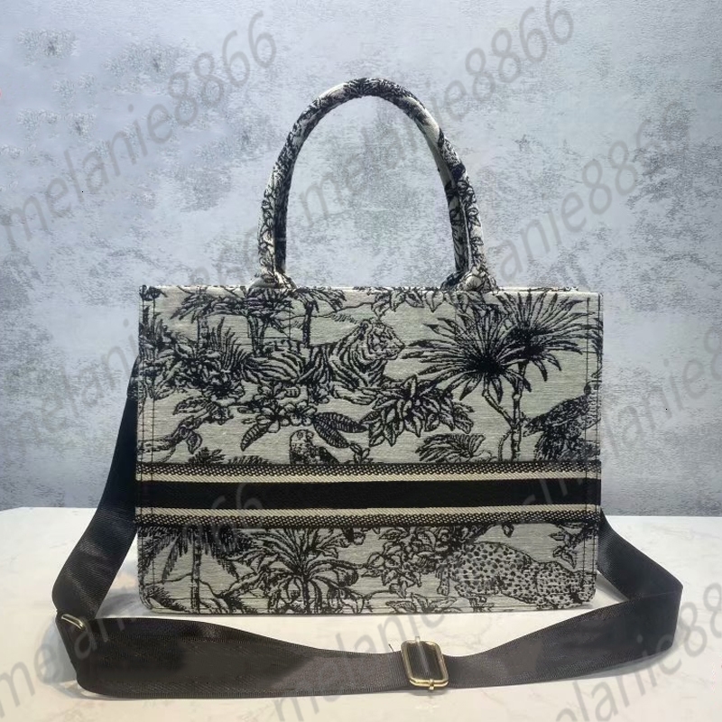 

Fashion Women's handbags Totes Bags Men and Women Unisex Designer Pattern Leopard Animal Print Embroidery Knit Metal Decoration Large-capacity Package, Brown