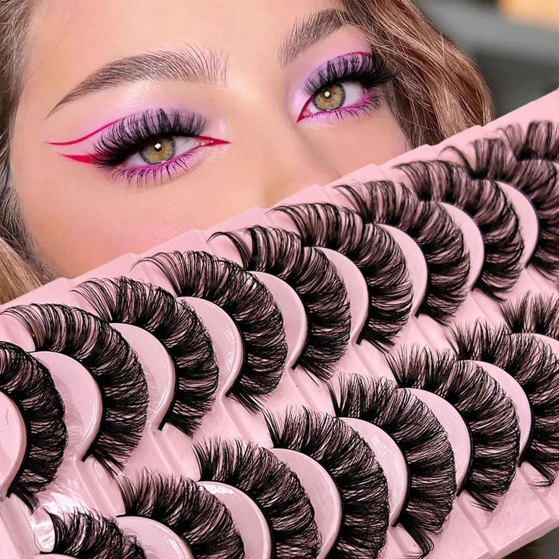 

False Eyelashes Lashes Fake Russian Strip Biche Eyes Extension Volume LashesFalse