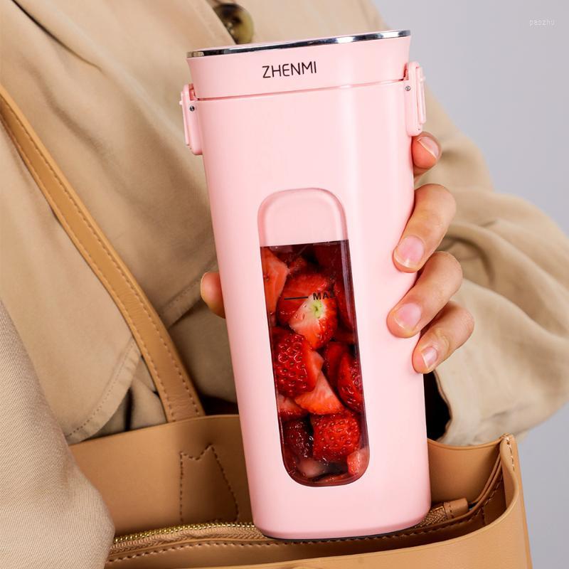 

Juicers Mini Electric Protable Juicer Mixer USB Chargeable Fruit Blender Food Processor Machine 330ml 58W 7.4VJuicers