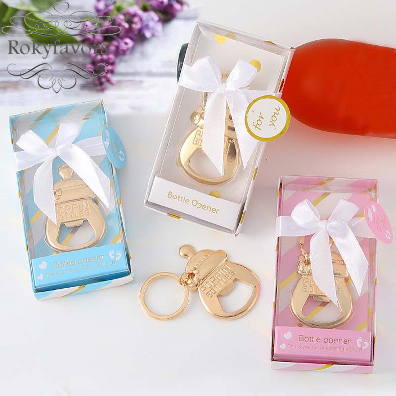 

20PCS Baby Feeder Bottle Opener Party Favors Birthday Gifts Guest Return Baby Shower Evemt Supplies