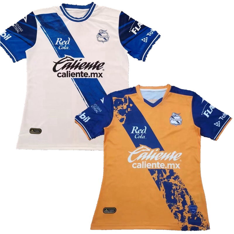 

Liga MX 2022 2023 Club Puebla Soccer Jerseys FERNANDEZ GONZALEZ home away 3rd 22 23 football shirt, Home+patch