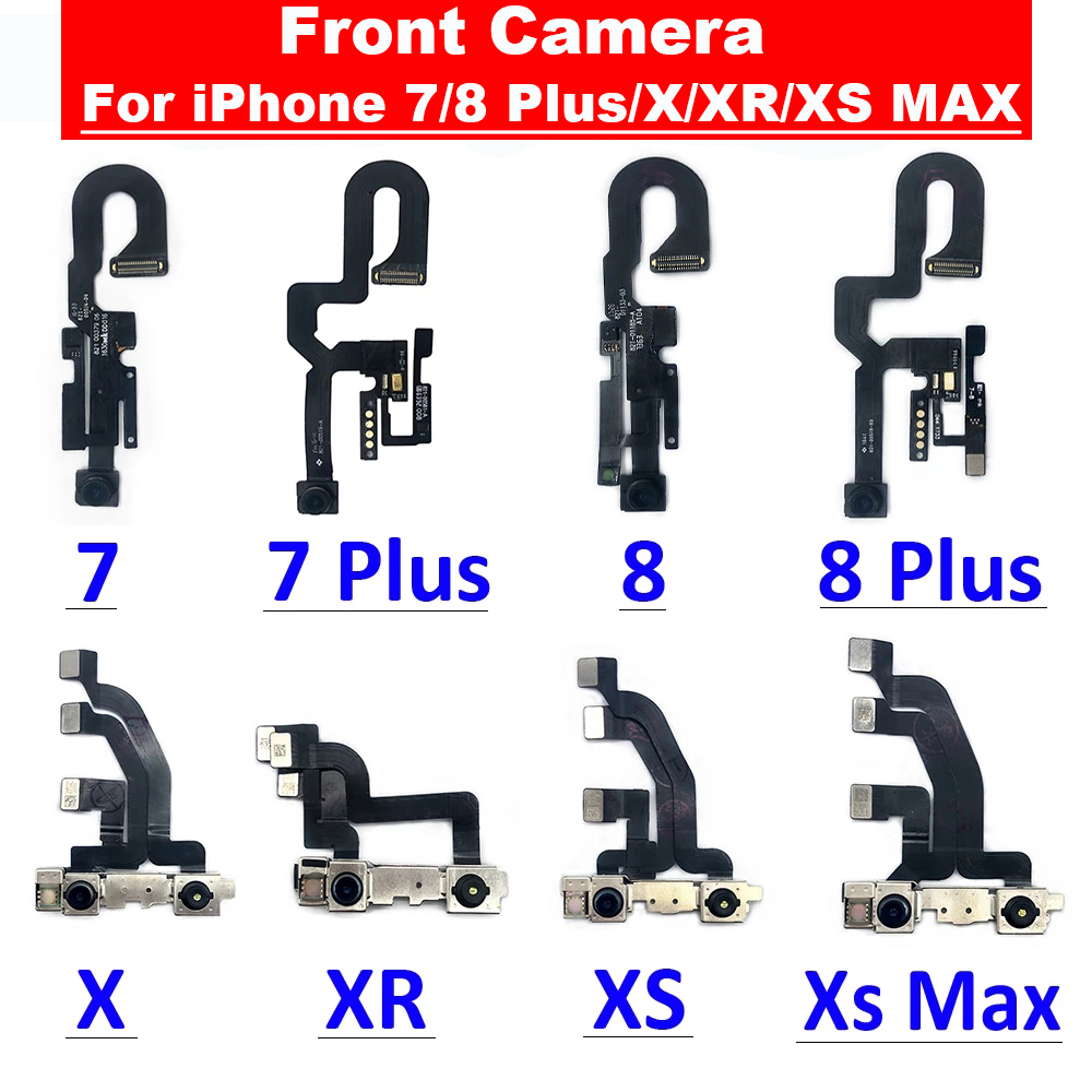 

Facing Front Camera With Sensor Flex Cables for iphone X XS XR XSMAX Repair parts iPhone 7 7P 8 8P