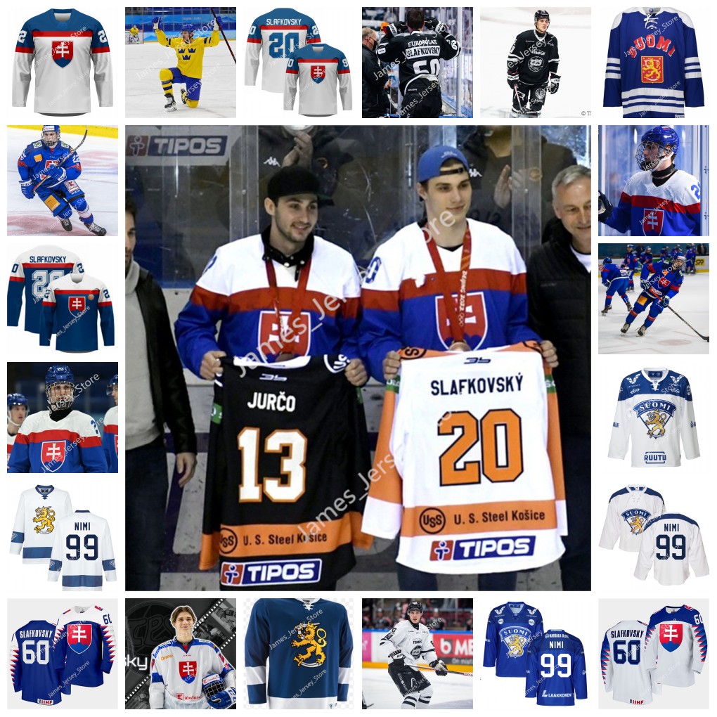 

Juraj Slafkovsky Hockey Jersey TPS Naiset Turun Palloseura Jersey Liiga Jerseys