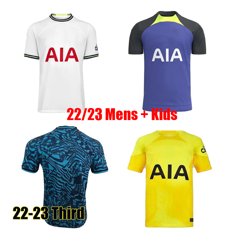 

22 23 KANE SON Soccer Jerseys BERGWIJN SPURS short sleeve Perisic Football shirt goalkeeper HOJBJERG Kulusevski Bentancur Fan version 2022 2023 LUCAS uniform