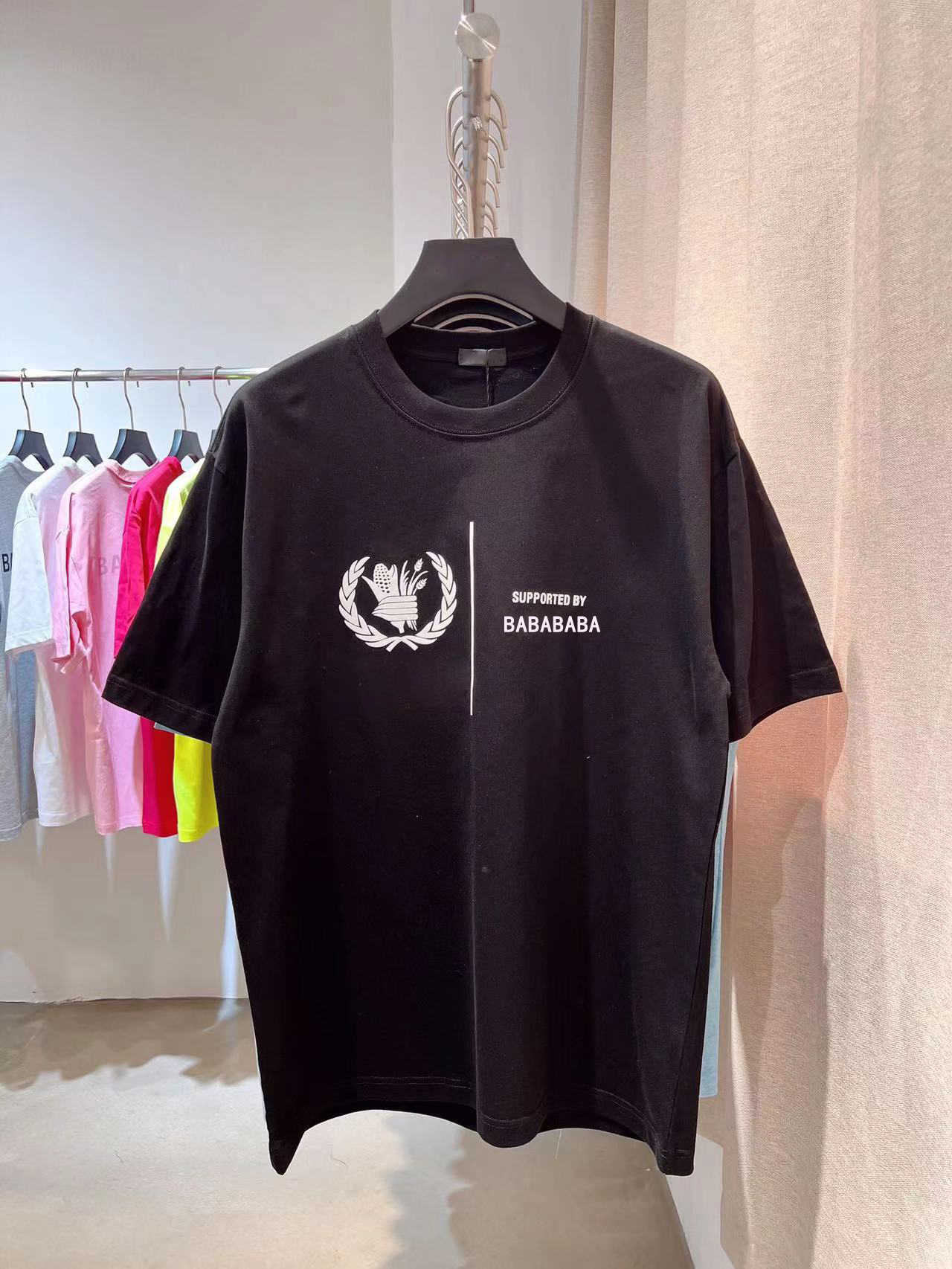 2022 Summer Men Paris t shirt Ripped black T-Shirt Cotton Top Crew Neck Pullover jacket b234 Quality Tops Women Sweater