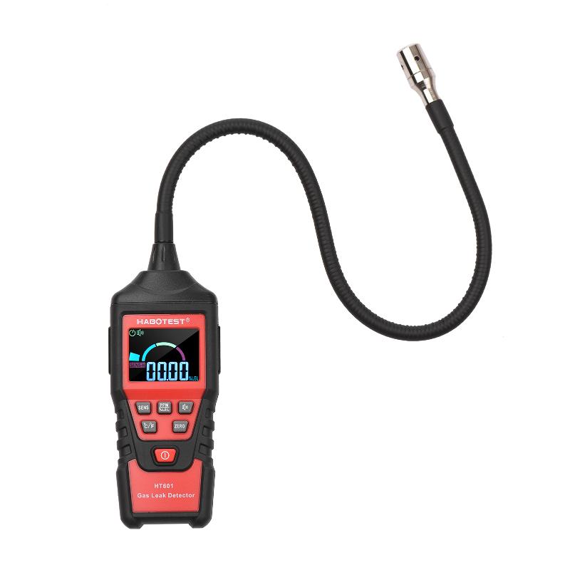 

Gas Analyzers HABOTEST Portable Analyzer HT601 Household Leak Detector Gases PPM Meter Methane Concentration Alarm Instrument