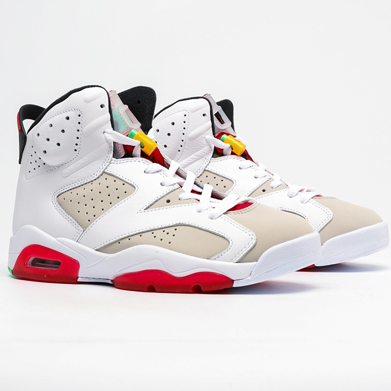 

5A Shoes Top Quality Jumpman 6 Hare Red-white Basketball 6s Designer Fashion Sport Running shoe, All with original symbol