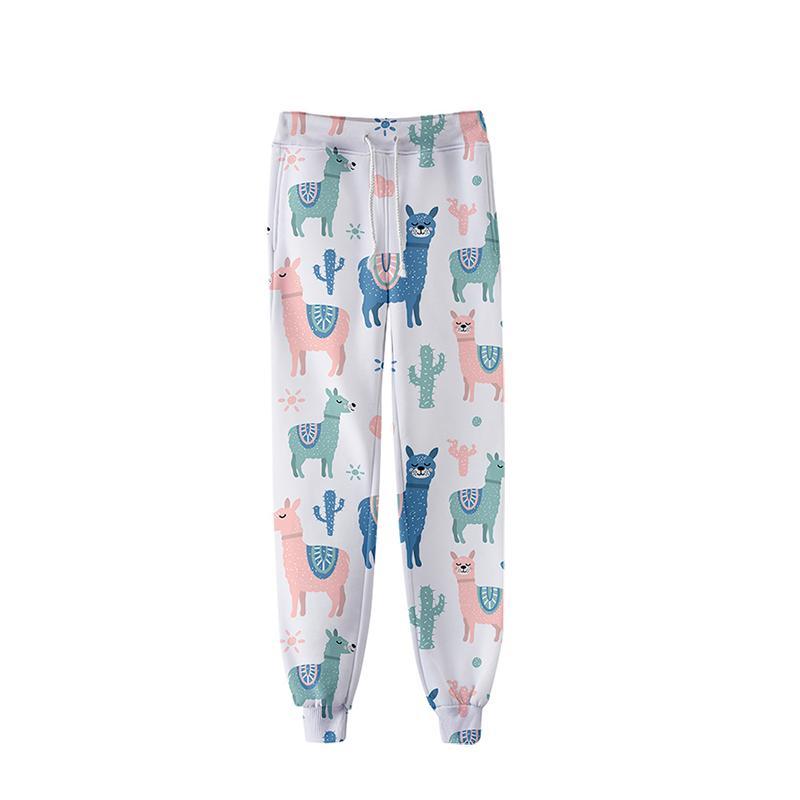 

Men's Pants Animal Funny Alpaca Cartoon 3D Fashion Loose Jogger Pant Casual Men Women Trousers Fitness Lo High QualityMen's