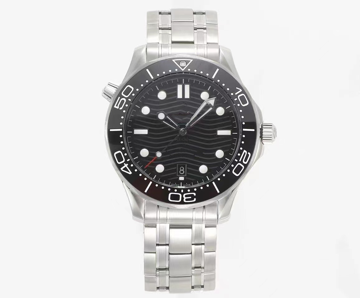 

VSF montre de luxe 42mm men watches 8800 automatic movement watches waterproof 300m ceramic ring mouth /0011, Black