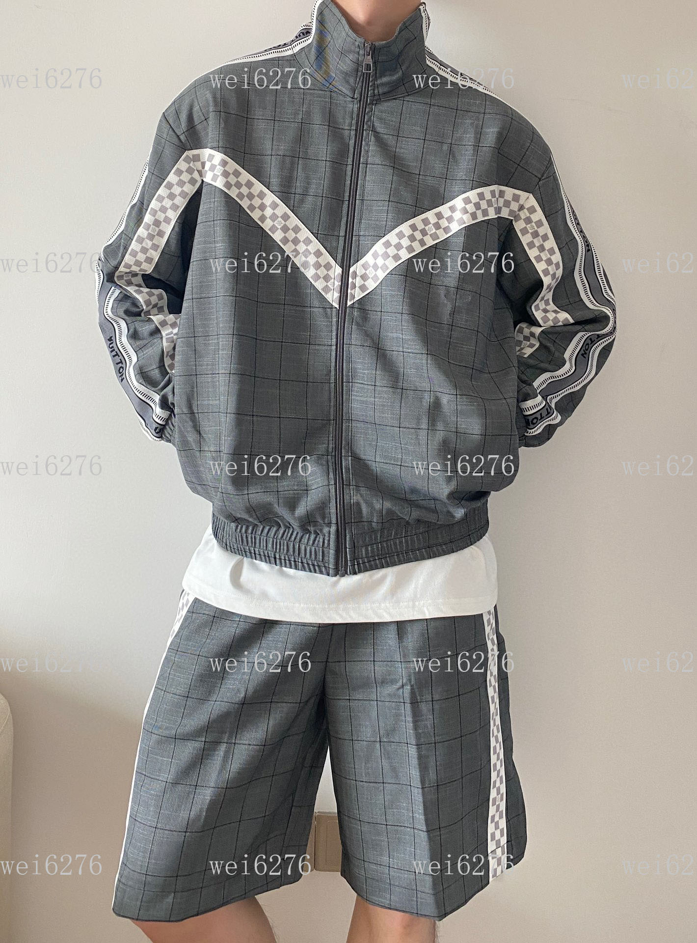 

Men's and women's T-shirt splicing printing short sleeve early spring double strand fine cotton fabric digital printing process a64, Customize