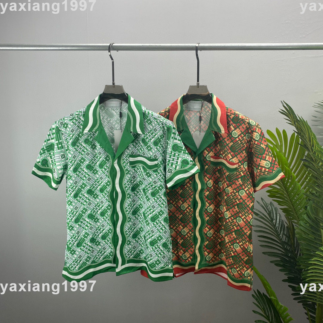 

2022ss spring and summer new shirt high grade cotton Sweatshirts printing short pants sleeve round neck panel T-Shirt Size s-m-l-xl-xxl-xxxl Color black white 28-002, Green