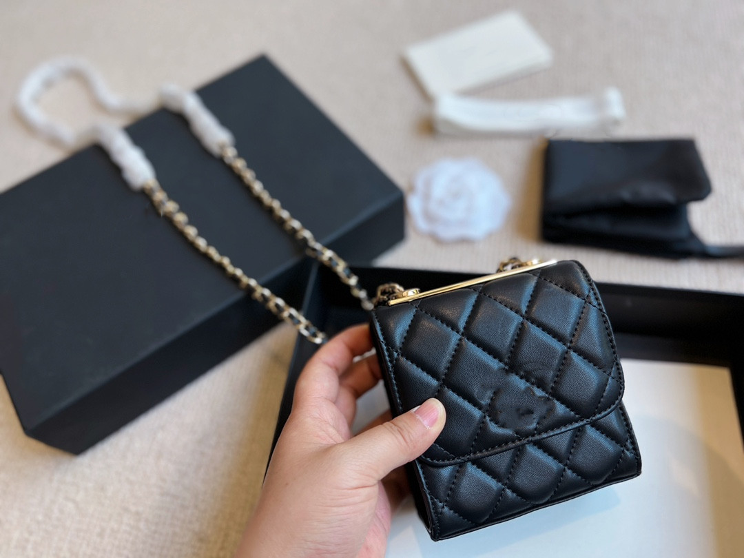 

2022 mini Designers Shoulder Bags high top-quality luxurys women handbags Fashion Bag Celebrities party fashionable handbag purse for Girlfriend gift With Box, Black