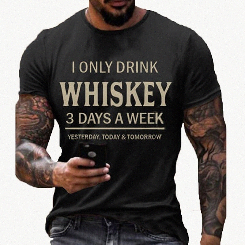 men's Unisex Tee T shirt 3D Print Letter Plus Size Round Neck Casual Daily 3D Short Sleeve Tops Basic Designer Big and Tall Black Gray / Sum-image-757178588